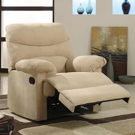 Soft Microfiber Reclining Chair